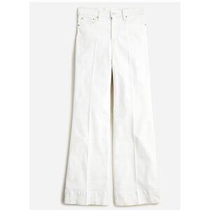 Women's White Wide-Leg Jeans